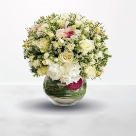 White synergy, rose, roses, cymbidium, hydrangea, riyadh, jeddah, dammam, khobar, al-khobar, al-dhahran, dhahran, dahran, saudi, ksa, delivery, online, sameday, same-day, flowers, flora, flow, floral, florist, saudi-florist, online-flowers-ksa, white, wed