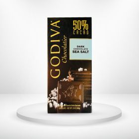 Godiva Salty Chocolate, chocolate, dark chocolate, dark, salt, sea salt, salty, godiva, bar, chocolate bar