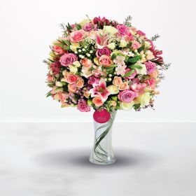 pink, peach, white, riyadh, jeddah, dammam, khobar, al-khobar, al-dhahran, dhahran, dahran, saudi, ksa, delivery, online, sameday, same-day, flowers, flora, flow, floral, florist, saudi-florist, online-flowers-ksa, lily, lilies, rose, roses, floral-foam, 