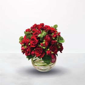 Circle of Love, red, rose, roses, red-roses, vase, love, valentine, unisex, for her, for him, female, male, saudi, ksa, delivery, online, sameday, same-day, flowers, flora, flow, floral, florist, saudi-florist, online-flowers-ksa, flowers-online, Riyadh-f