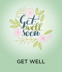 Get well flowers and gifts